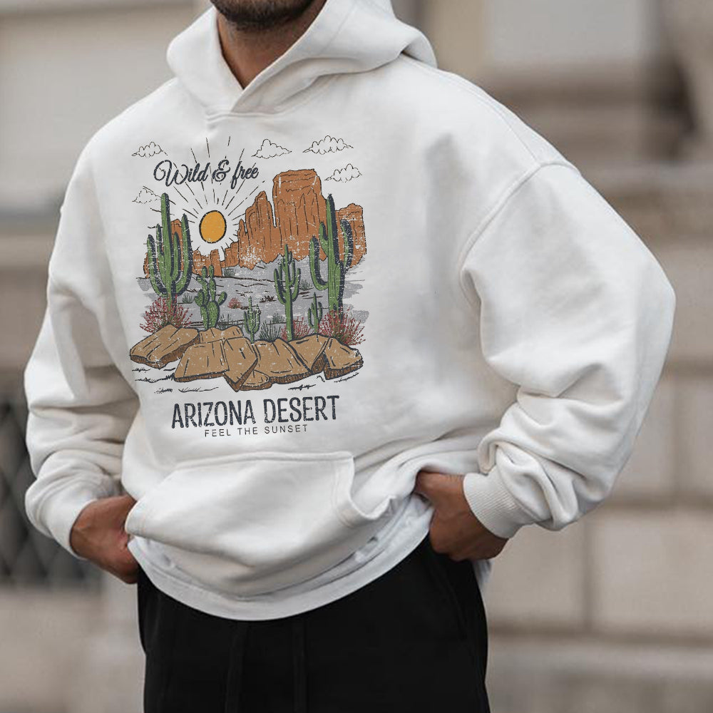 Nature Park Graphics Casual Men's Hoodie Sweatshirt