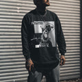 Doberma Men's Dog Print Long Sleeve T-Shirts-A