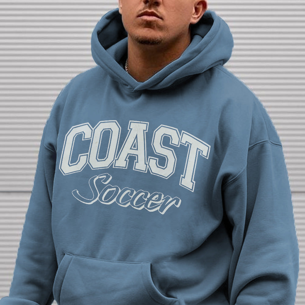 Coast Soccer Men's Fleece Hoodie 320g