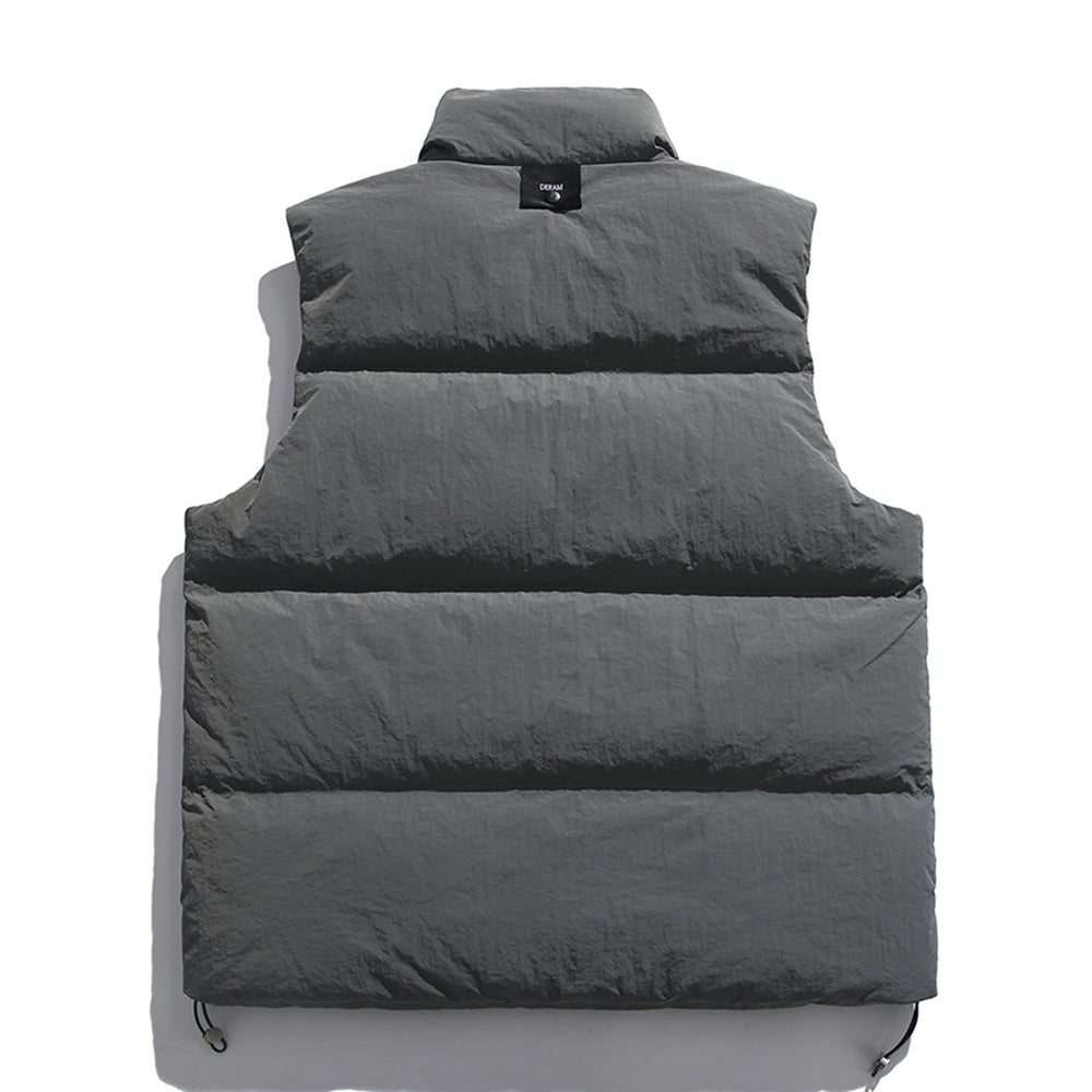 Men's Stylish Zipper Up Down Vest