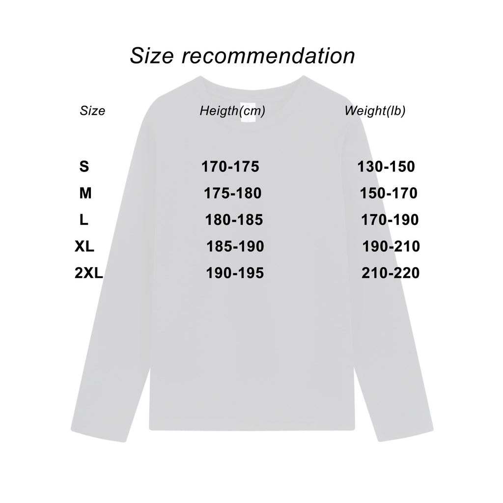 Skull Surfing Men's Casual Long Sleeve T-shirts-B