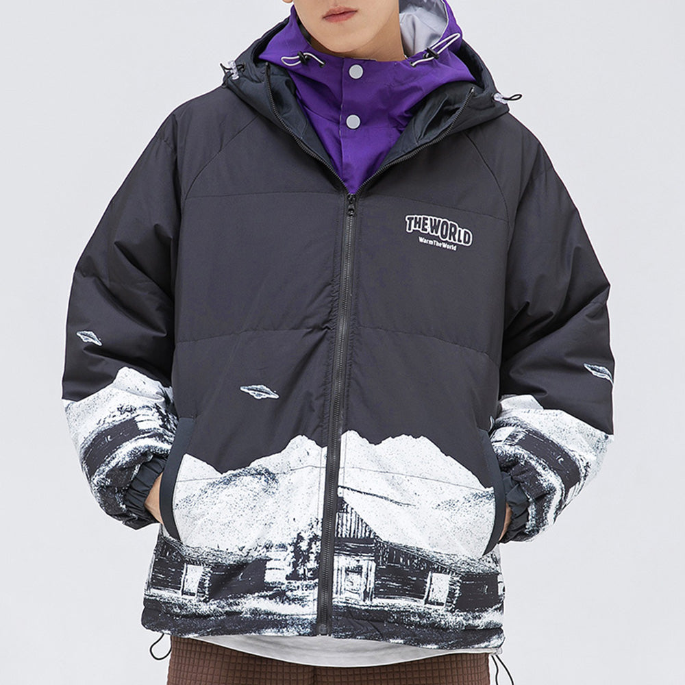 Men's Fashion Hoode Puffer Jackets