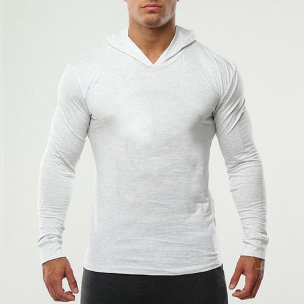 Basketball Print Men's Fitness Long Sleeve T-Shirt