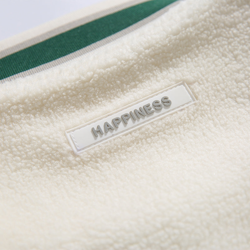 Better Coat Men's Embroidery Sherpa Bomber Jackets