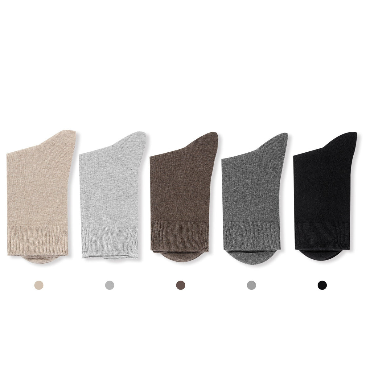 Men's 5-Pairs Crew Socks